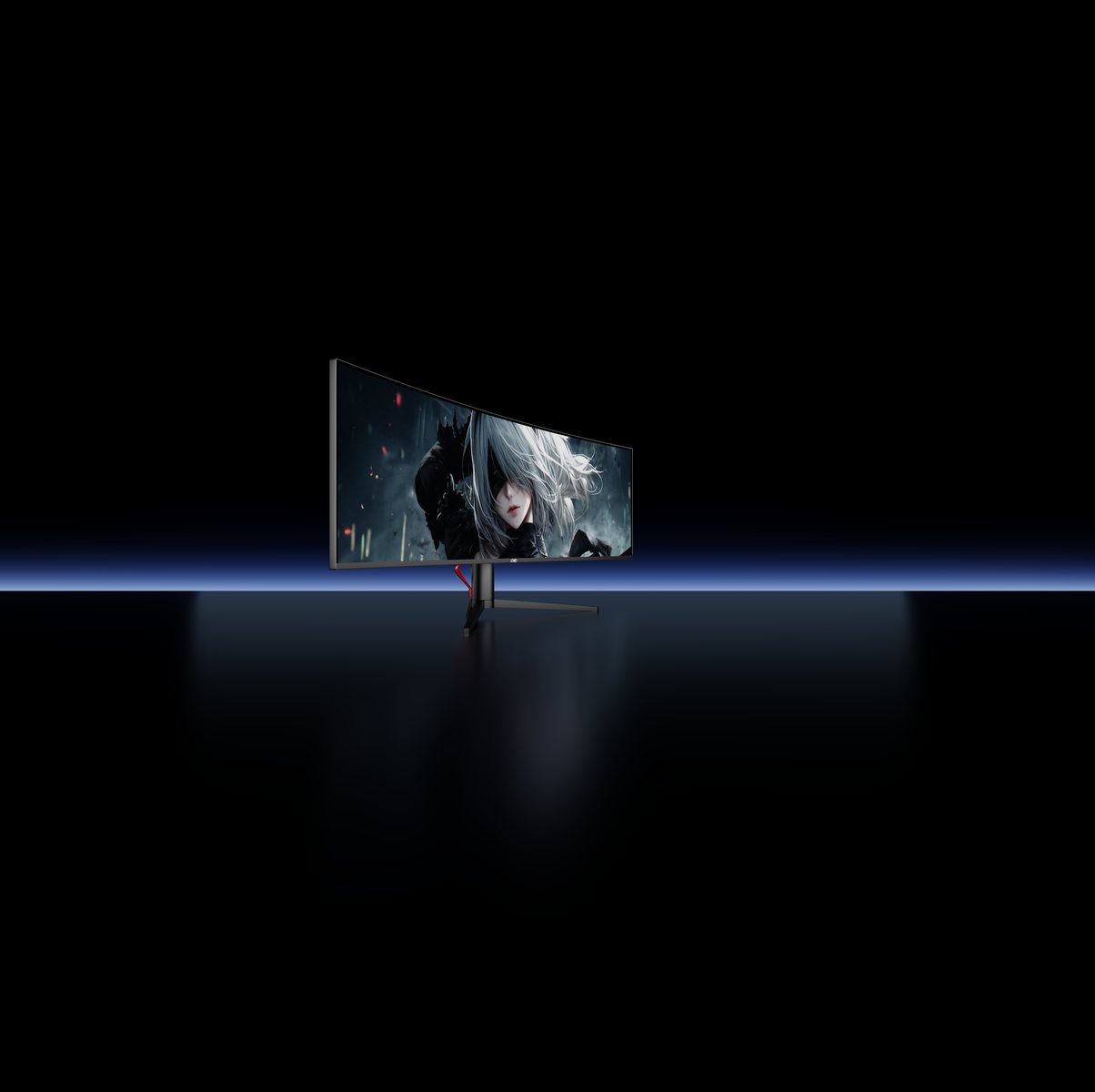 49 inch super ultrawide gaming monitor product render